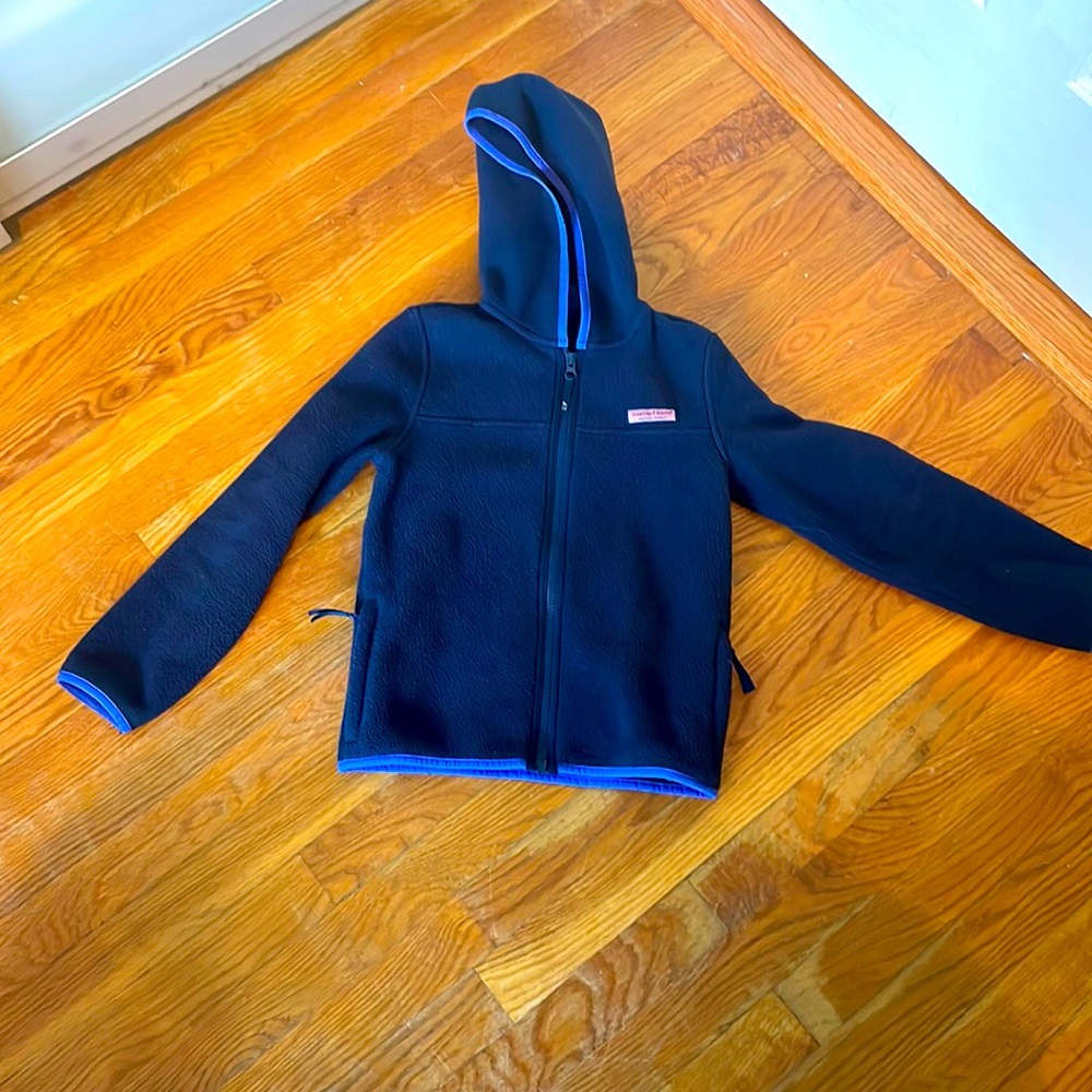 Vineyard Vines Kids zip up fleece